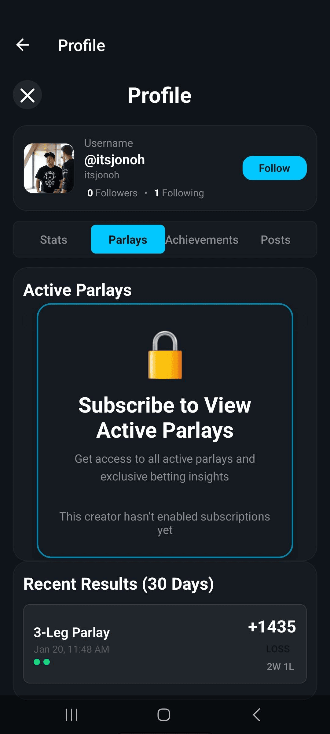 Creator monetization screenshot